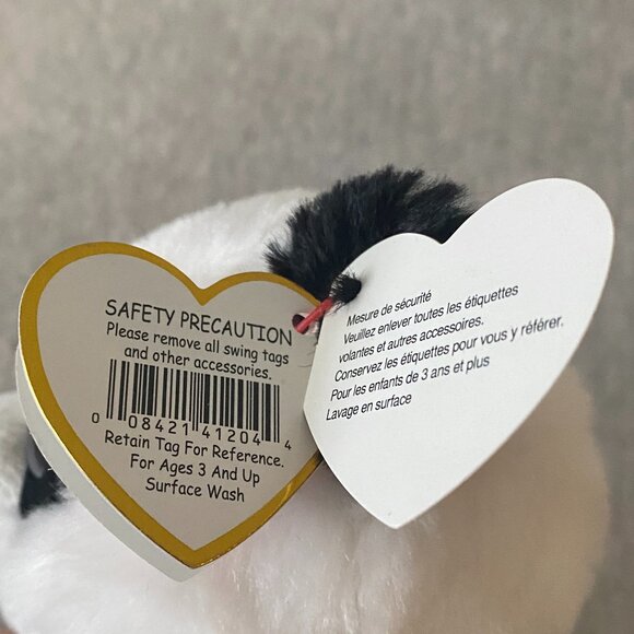 NWT Ty Original Beanie Babies Baboo the Panda 6" 2018 - Picture 10 of 15